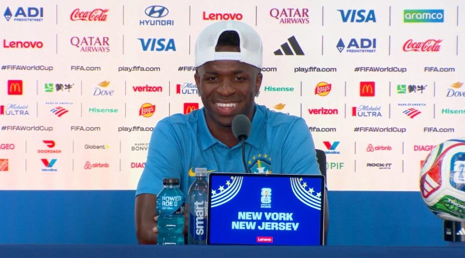 Vinícius Júnior assume protagonismo na Seleção e avalia desafios antes da estreia na Copa do Mundo