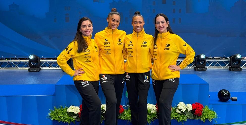 Brasileiras competem na etapa de Milão da Copa do Mundo de GR