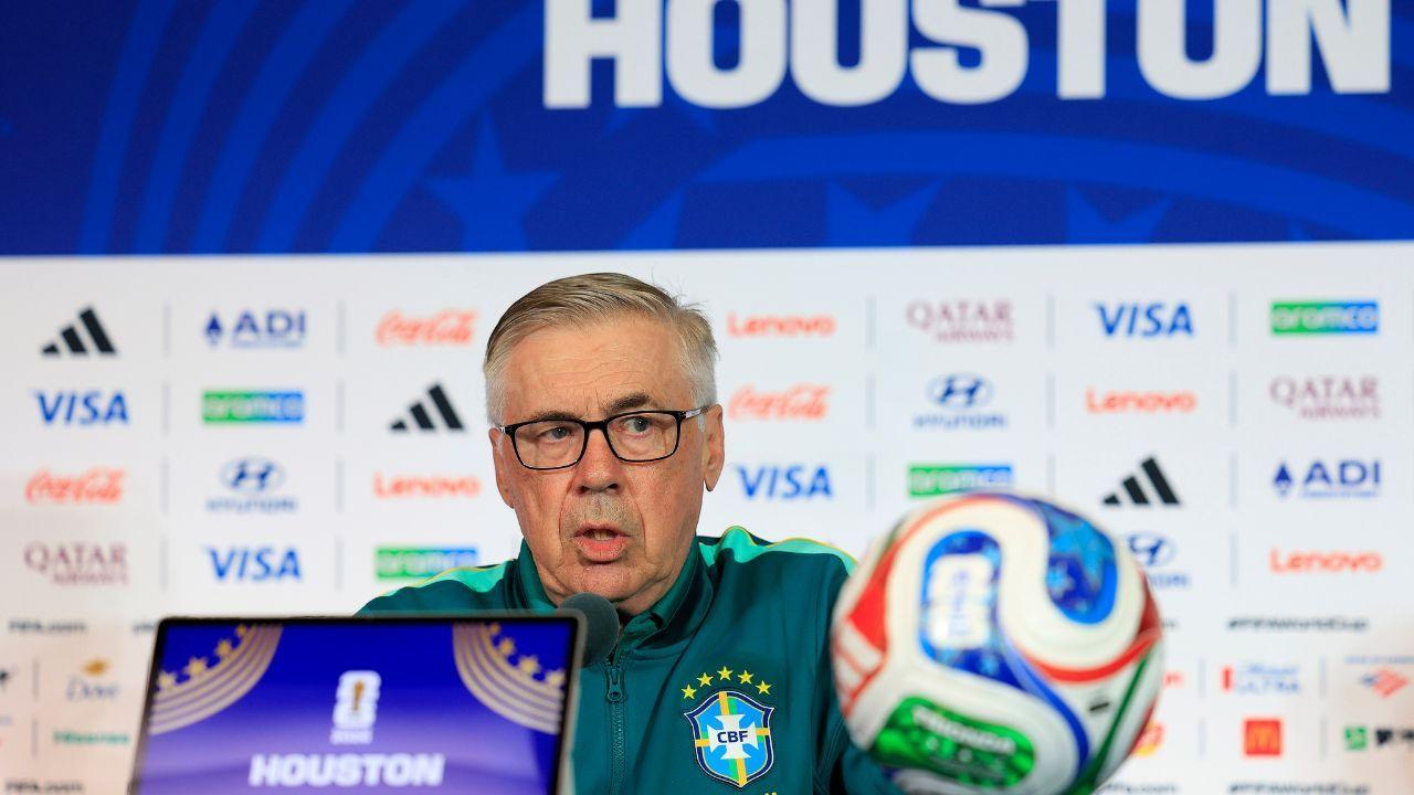 Carlo Ancelotti aponta evolução da Seleção e projeta o confronto decisivo contra a Noruega pelas oitavas