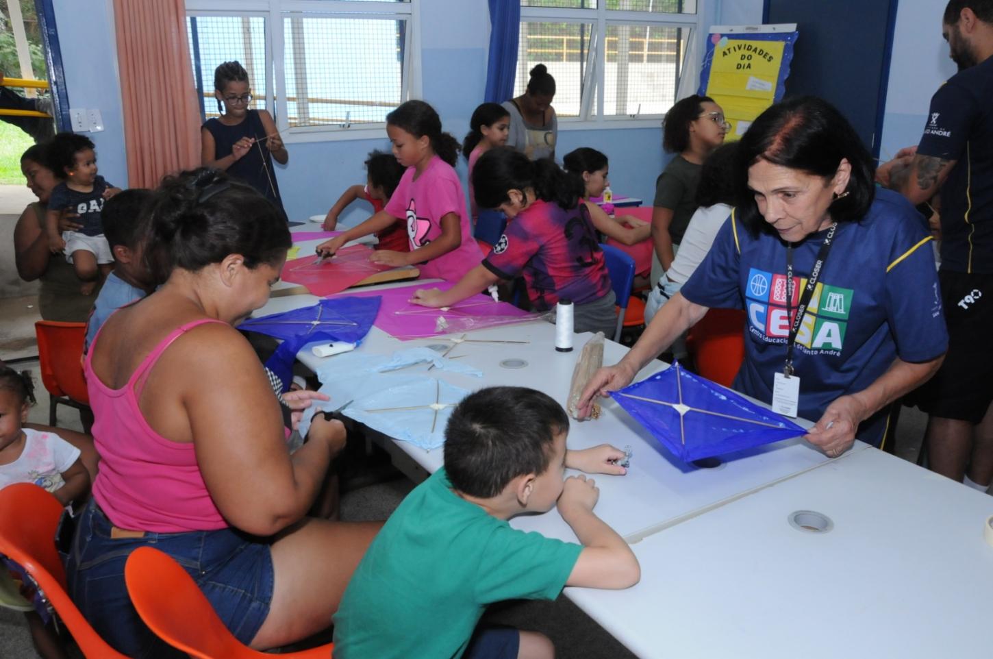 Centros Educacionais de Santo André iniciam programação de férias
