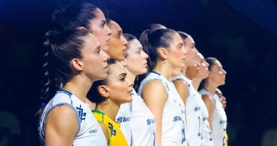 Com time reserva, Brasil é superado pela Tailândia por 3 sets a 0 na Liga das Nações de Vôlei