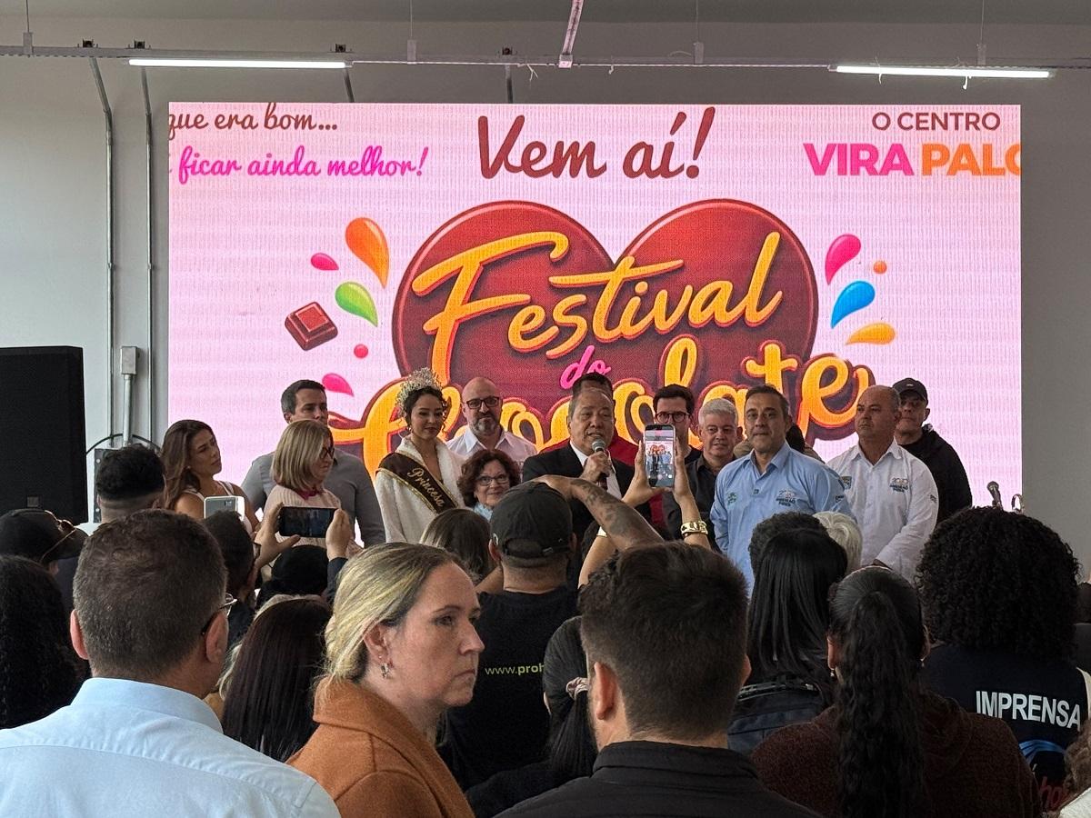 Festival do Chocolate de Ribeirão Pires reúne imprensa em degustação e apresenta estrutura da edição 2026