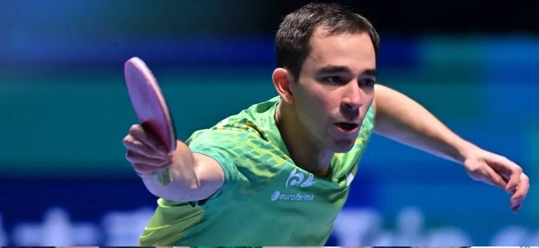 Hugo Calderano vence sul-coreano e avança às semifinais do WTT Contender em São José dos Campos