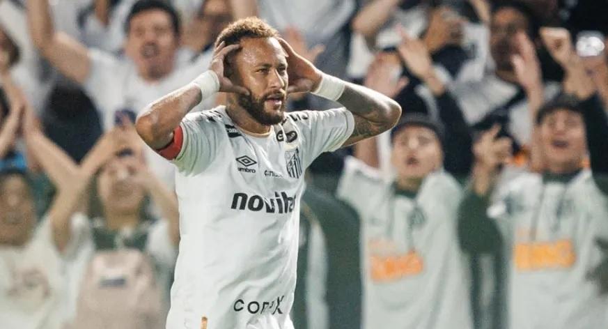 Neymar marca dois gols, mas Santos cede empate à lanterna Chapecoense na Vila Belmiro