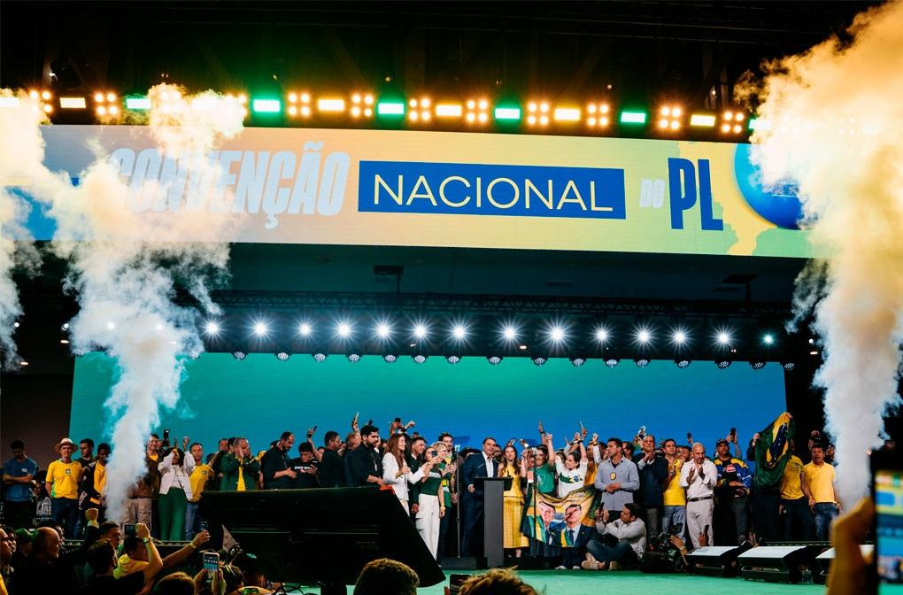 PL oficializa candidatura de Flávio Bolsonaro à Presidência da República em São Paulo