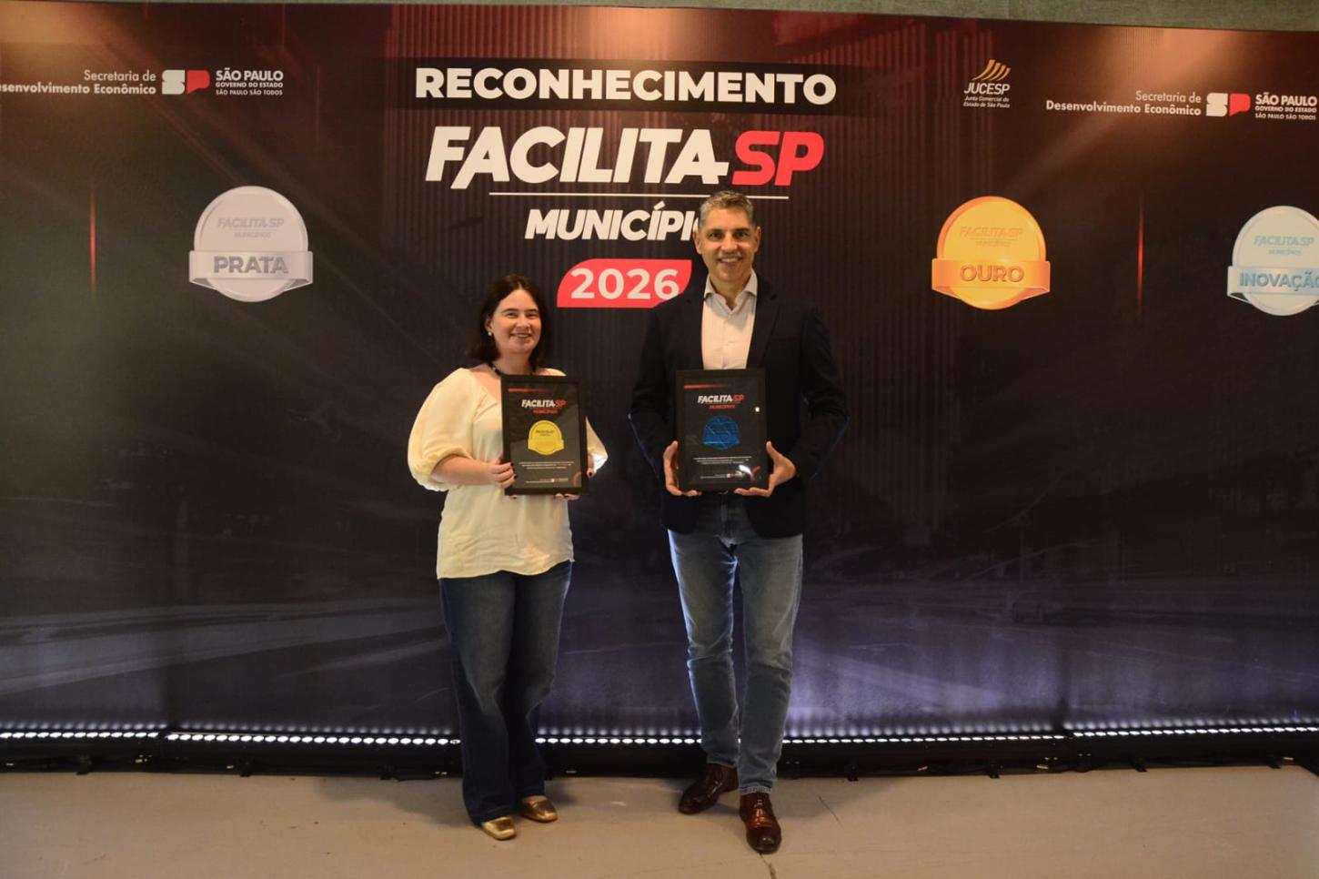 Santo André é reconhecida com Selo Ouro do programa estadual Facilita SP