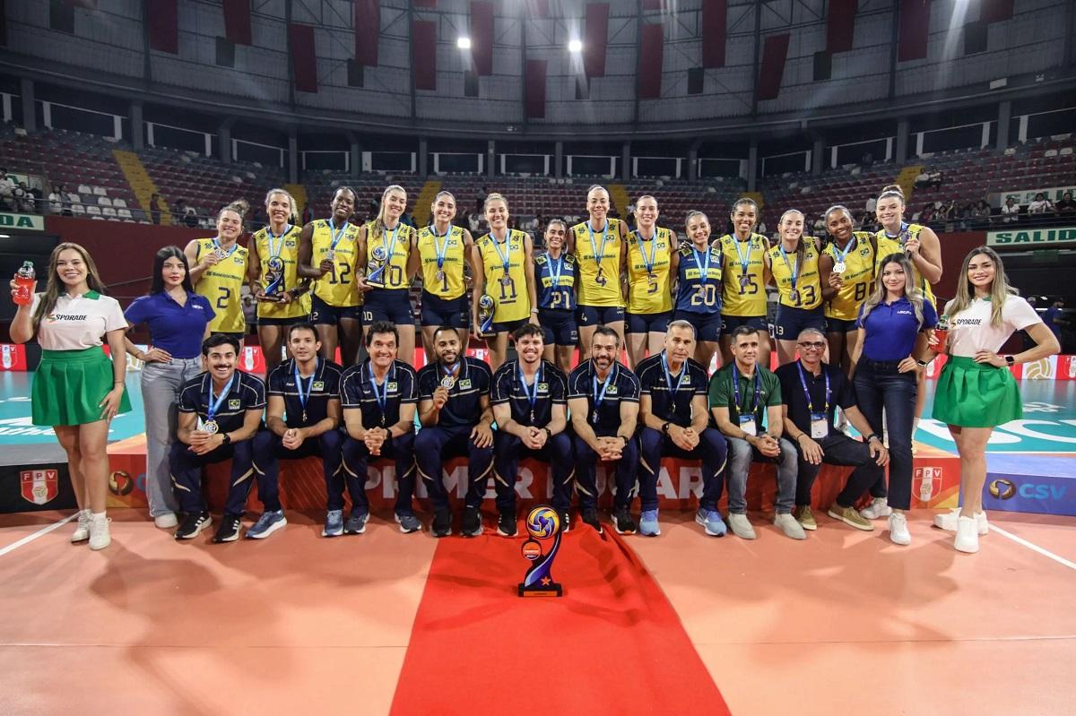 Seleção B feminina conquista título invicto da Copa Sul-Americana