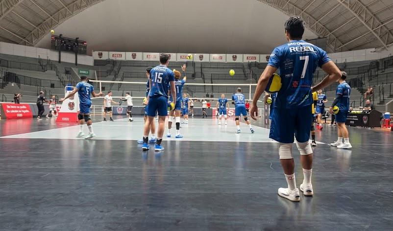 Vôlei masculino de São Caetano continua sua ‘excursão’ pelo interior paulista com vitória sobre o SESI/Bauru
