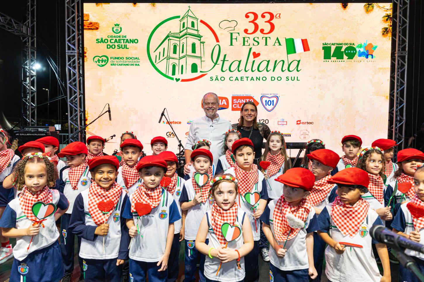 33ª Festa Italiana começa com muita música, sabores especiais e a confraternização das famílias de São Caetano
