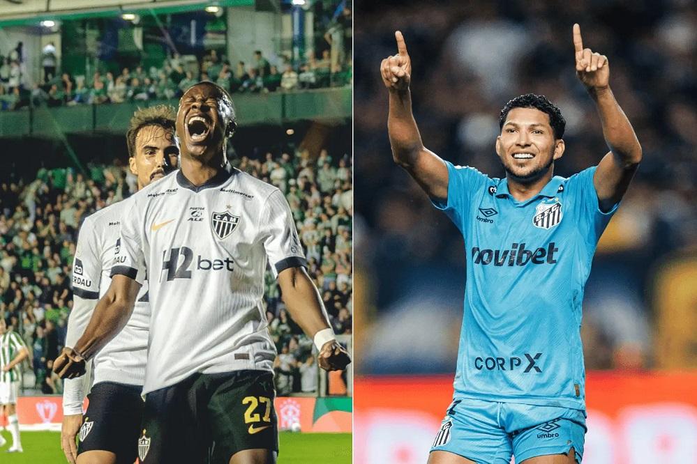 Atlético-MG e Santos avançam na Copa Betano do Brasil