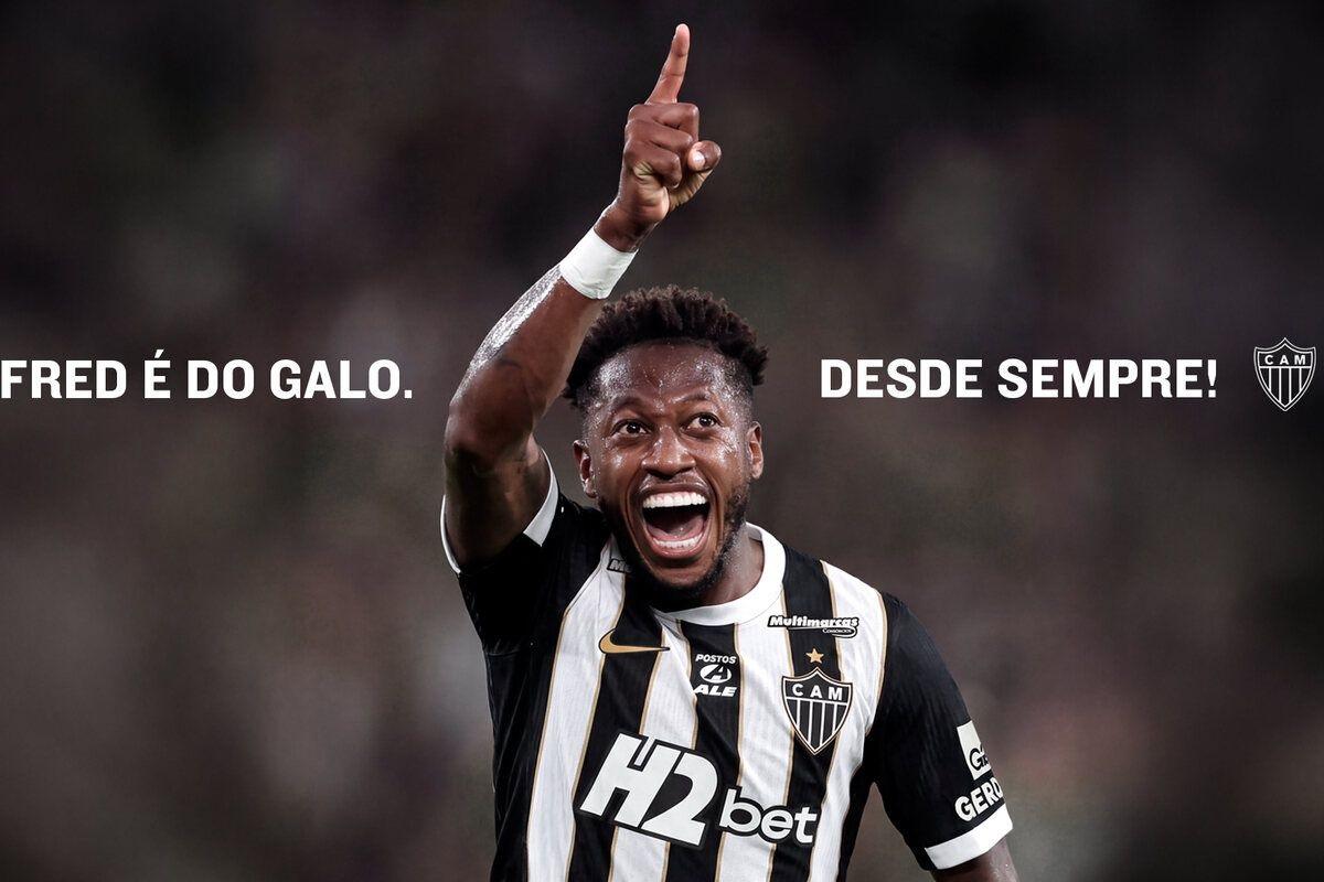 Atlético Mineiro fecha contratação de Fred e reforça meio-campo até 2029