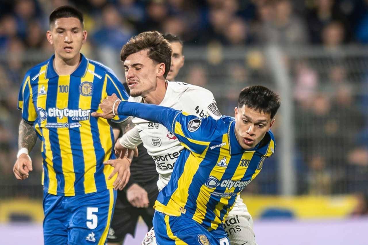 Corinthians empata com o Rosario Central na Argentina e joga por vitória simples em São Paulo
