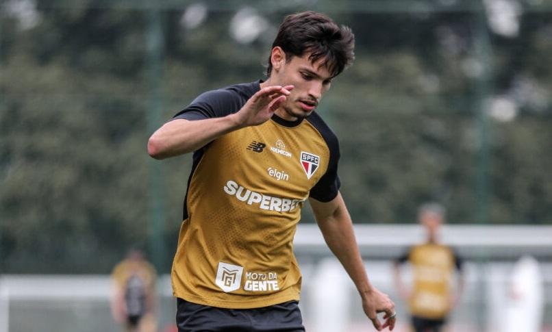 Elenco do São Paulo conclui mais um treino com foco no Grêmio