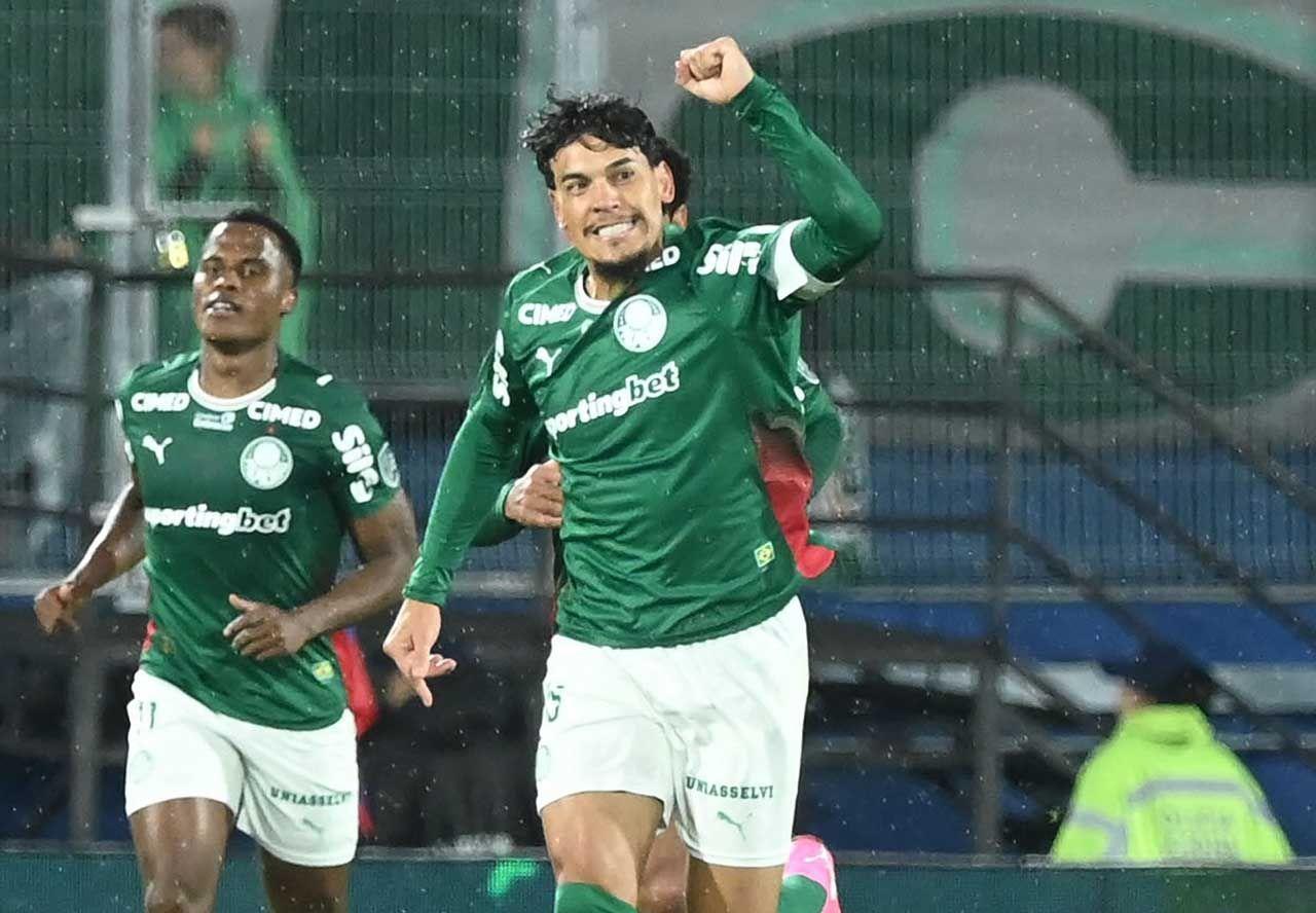 Gustavo Gómez marca de cabeça, Palmeiras vence o Cerro Porteño no Paraguai e avança na Libertadores