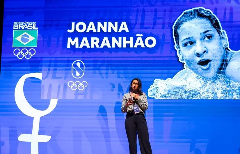 Joanna Maranhão destaca protagonismo do COB na promoção do Esporte Seguro: “coragem institucional