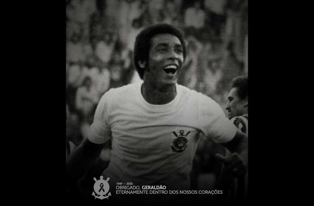 Morre Geraldão, ídolo do Corinthians e campeão paulista de 1977, aos 77 anos