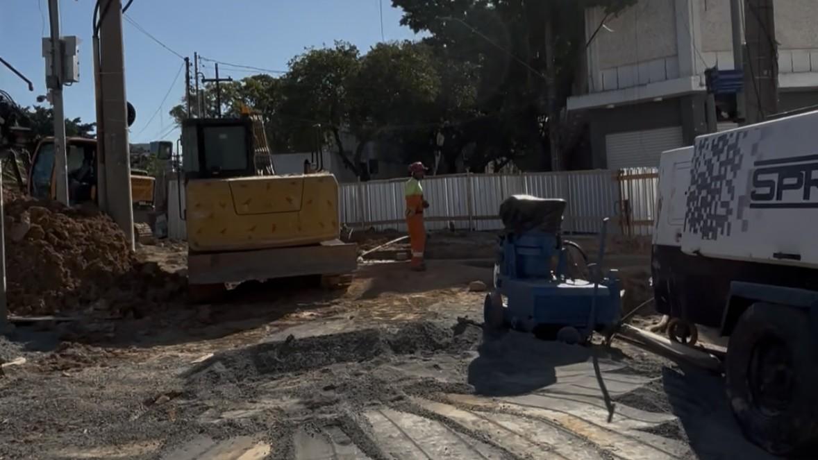 Obras do Drenar avançam e conexão subterrânea entre Terminal de São Caetano com a Rua 24 horas é iniciada