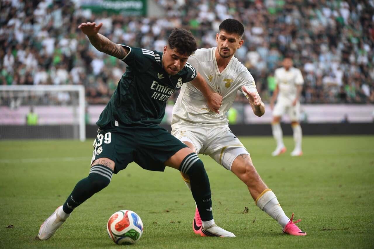 Real Madrid vence Ferencváros na Hungria e garante primeira vitória na pré-temporada