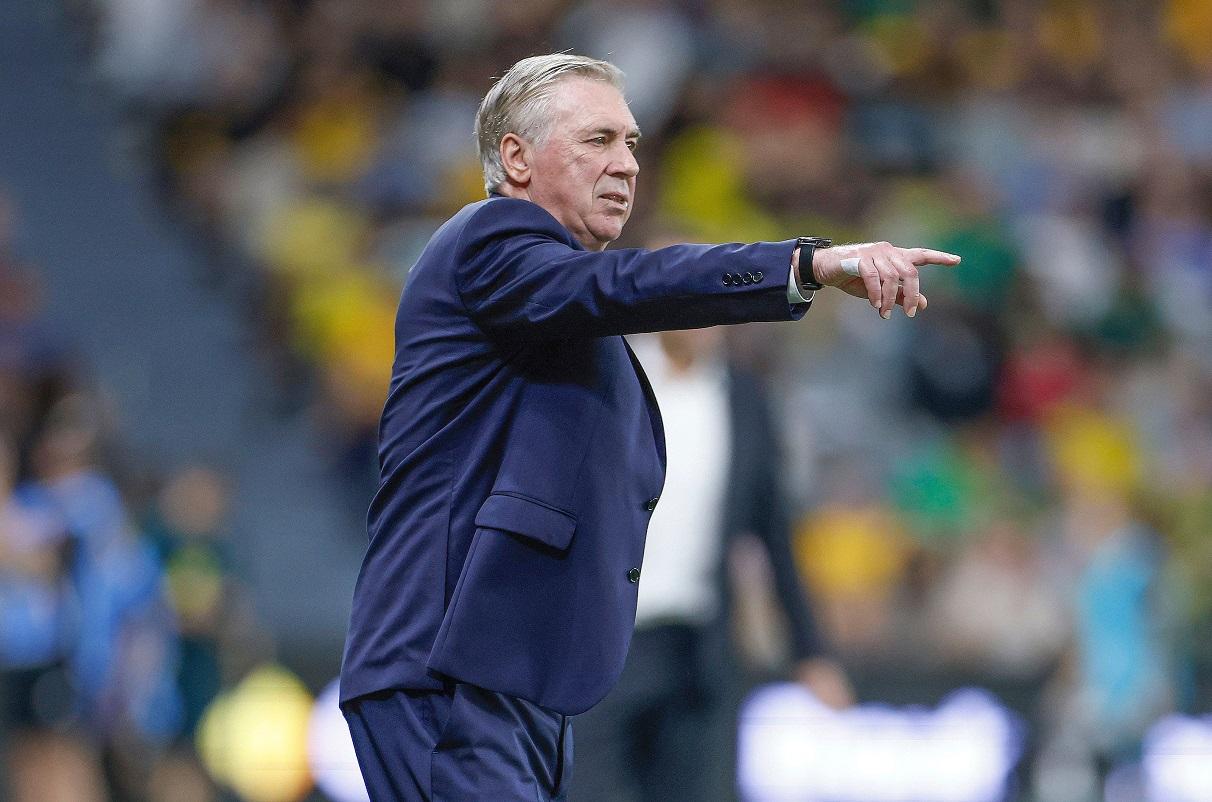 Carlo Ancelotti analisa empate do Brasil com a Austrália