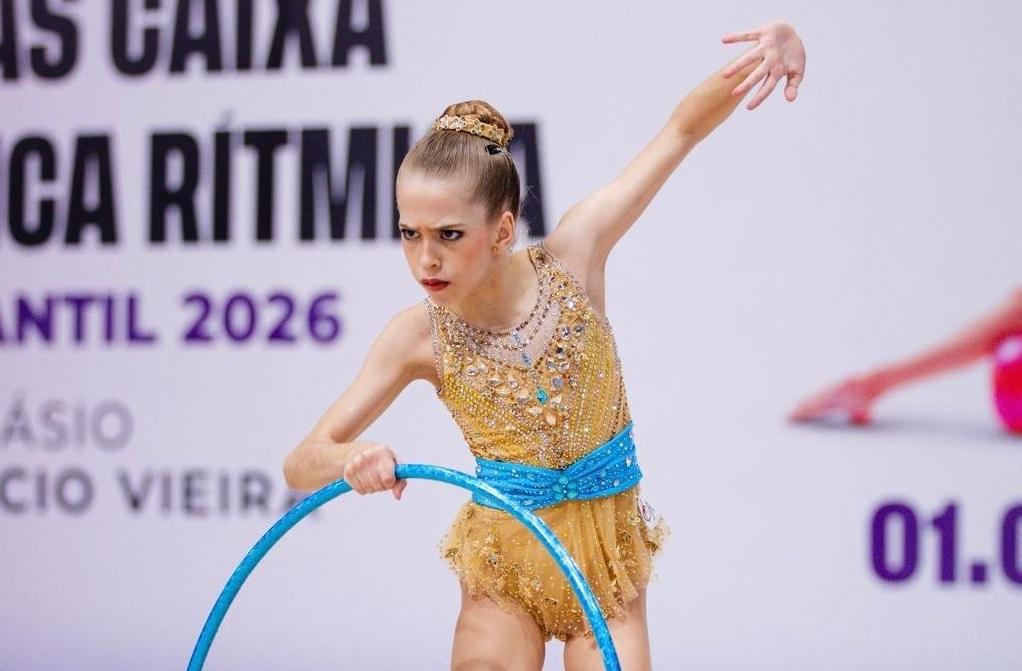 Maria Clara Resende se sagra campeã do individual geral no Brasileiro Pré-Infantil