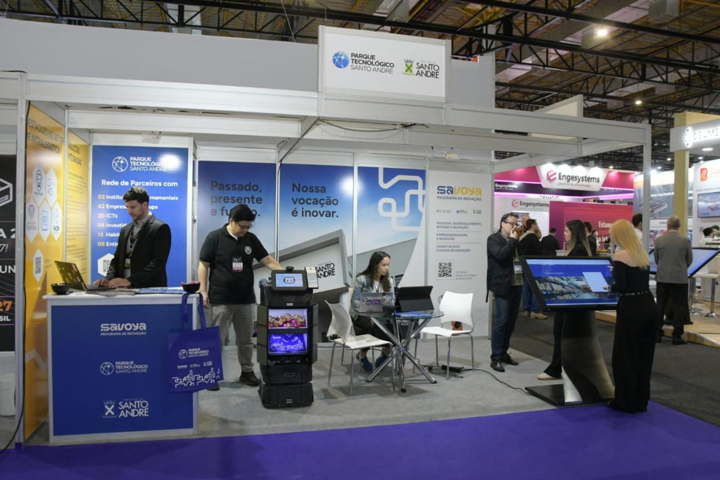 Parque Tecnológico de Santo André apresenta soluções de automação e inovação na INTRA-LOG Expo 2026
