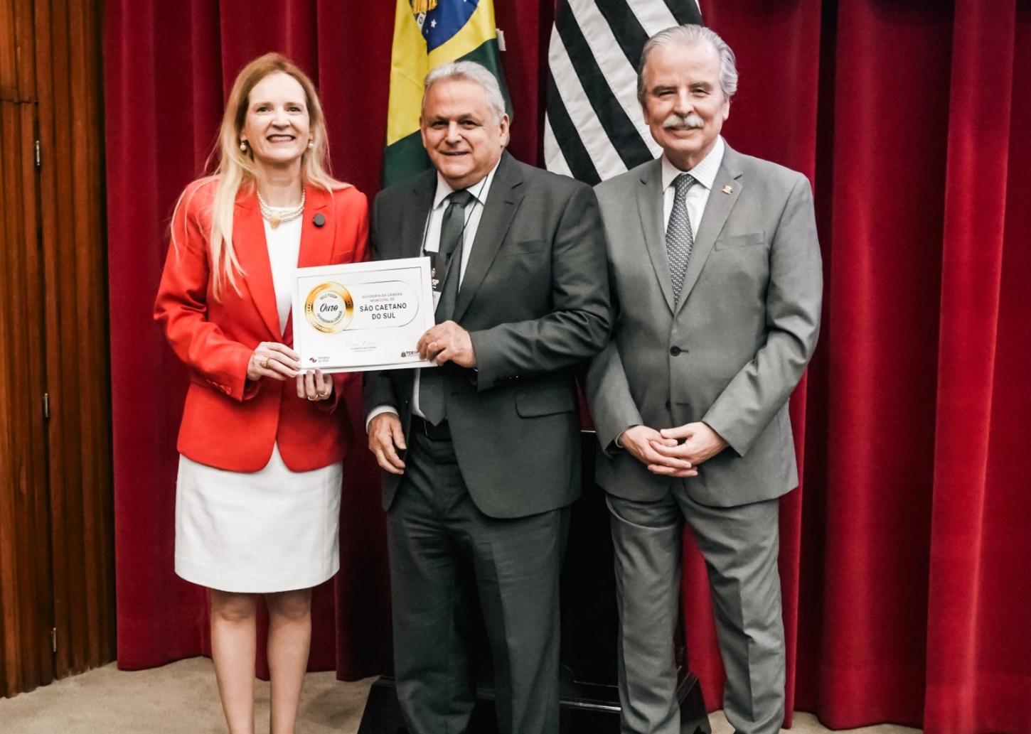 Câmara de São Caetano conquista Selo Ouro de Ouvidoria