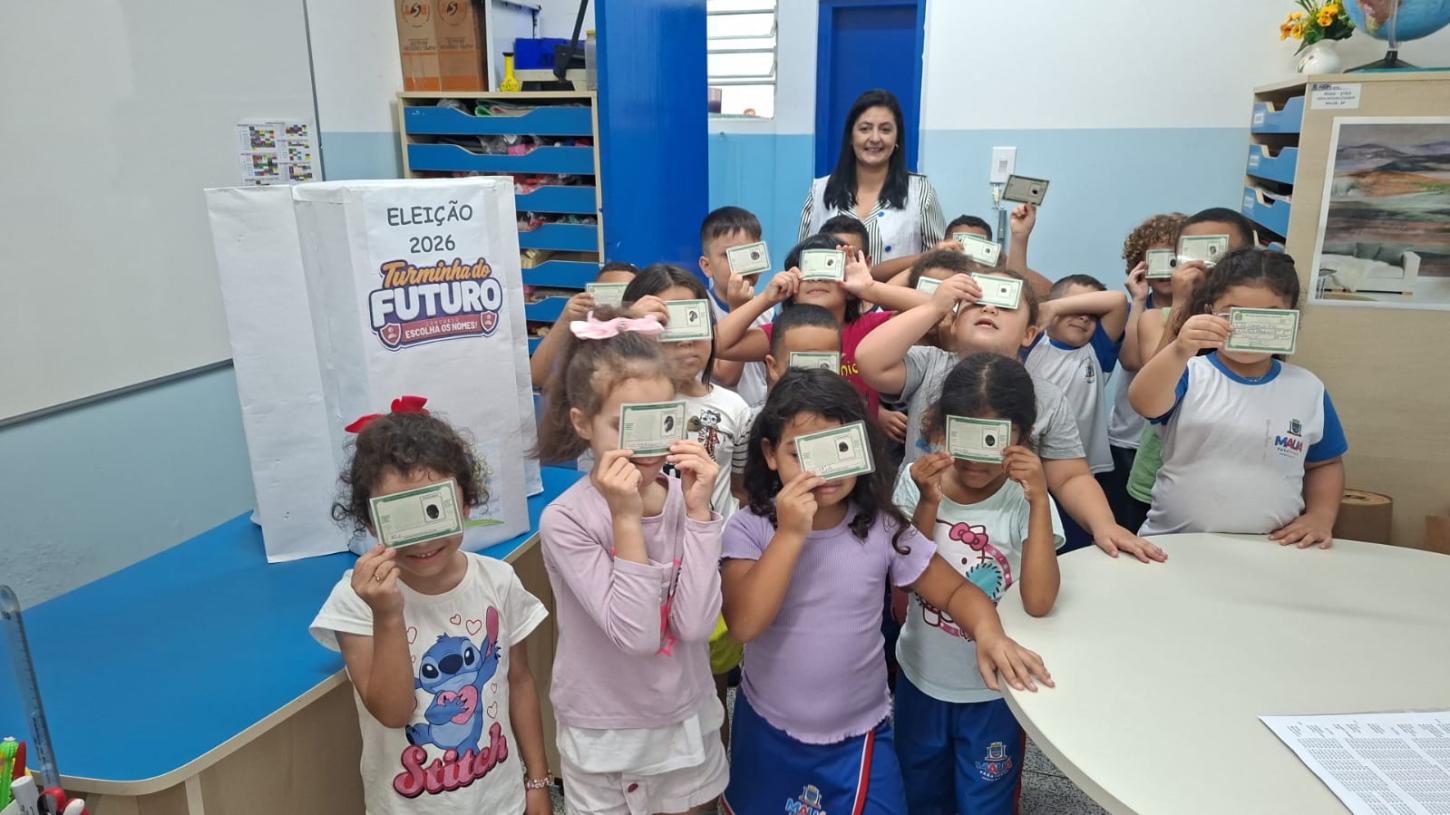 Eleições inspiram votação infantil para escolha dos nomes da Turminha do Futuro em Mauá