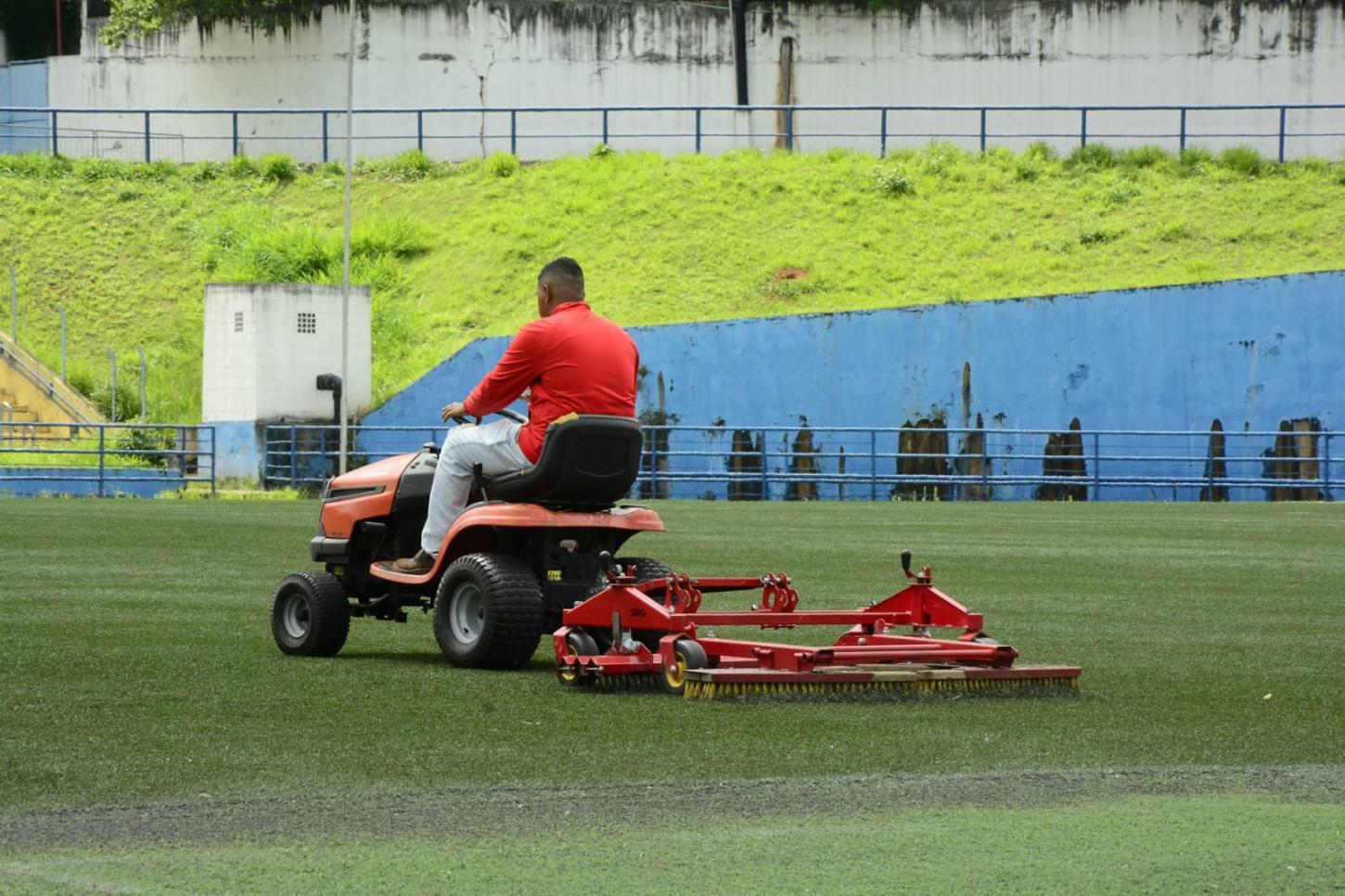 Estádio Bruno Daniel passa por manutenção para voltar a receber Copinha em 2027