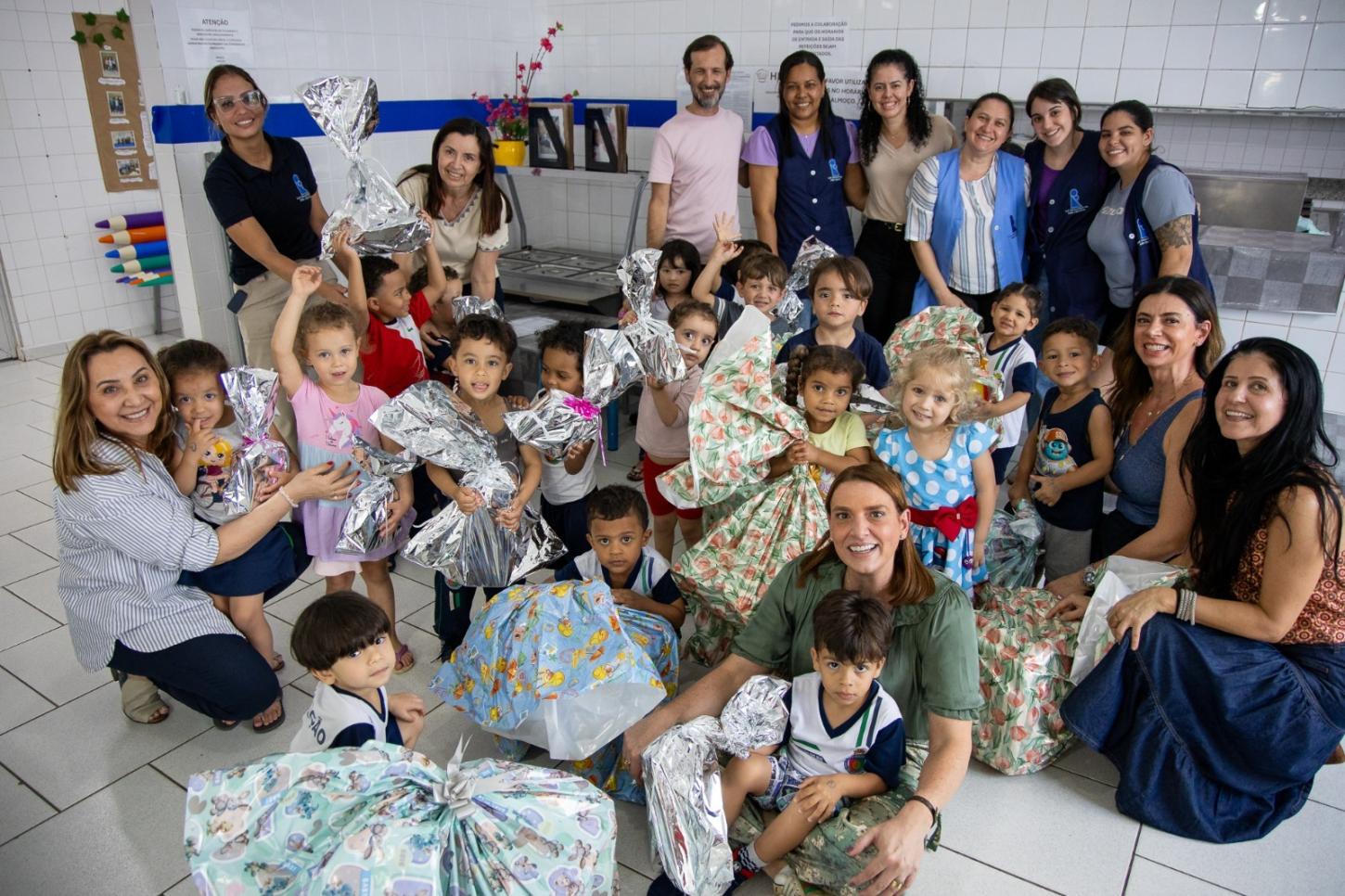 Fundo Social de São Caetano celebra o Dia das Crianças com diversão e entrega de presentes