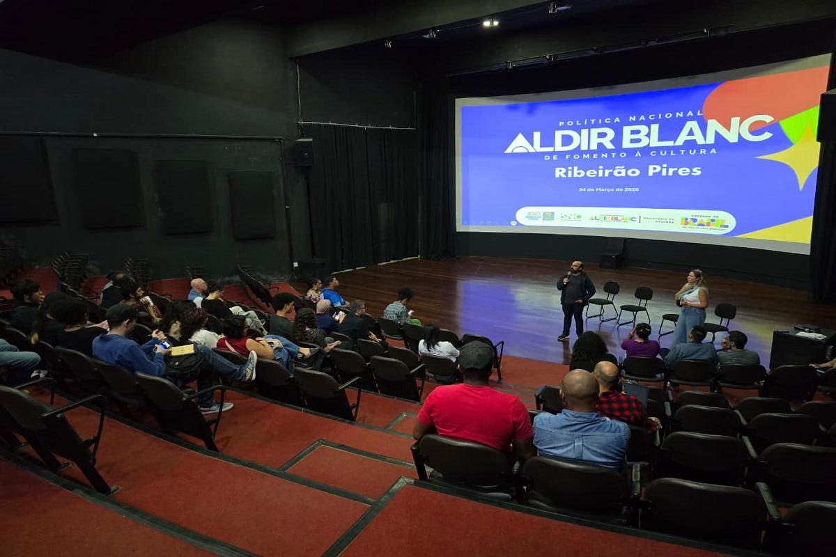 Ribeirão Pires orienta fazedores de cultura sobre editais da Política Nacional Aldir Blanc – Ciclo 2