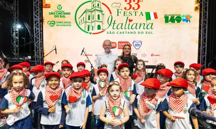 33ª Festa Italiana começa com muita música, sabores especiais e a confraternização das famílias de São Caetano