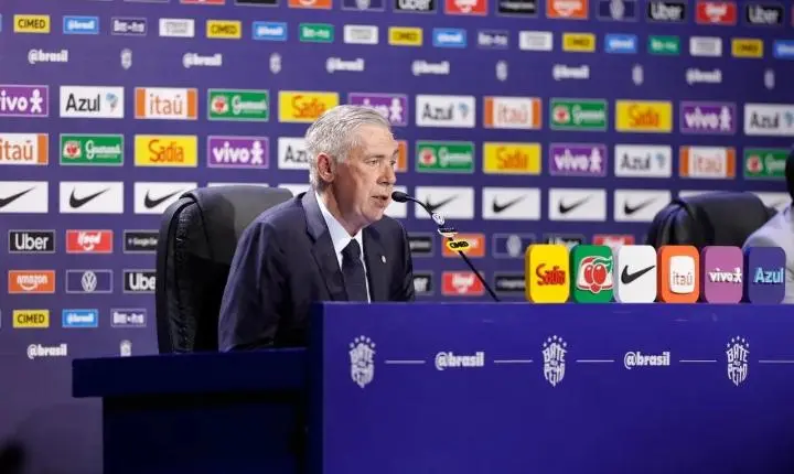 Ancelotti convoca a seleção brasileira para a Copa do Mundo