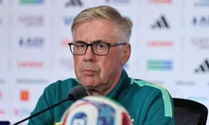 Ancelotti projeta evolução do Brasil contra a Escócia e celebra retorno de Neymar
