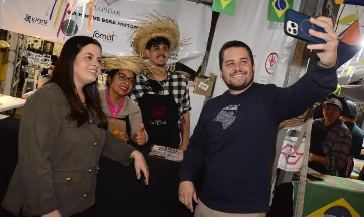 Arraial Solidário de Santo André une festa junina à torcida positiva pela Seleção Brasileira na Copa do Mundo