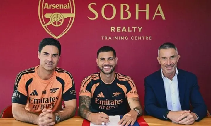 Arsenal anuncia a contratação de Bruno Guimarães por R$ 514,3 milhões