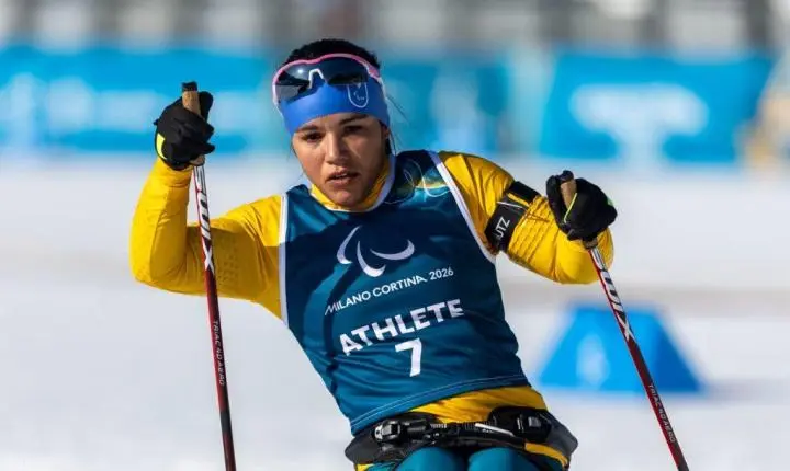 Atleta do Time SP, Aline Rocha alcança segundo melhor resultado do Brasil na história dos Jogos Paralímpicos de Inverno