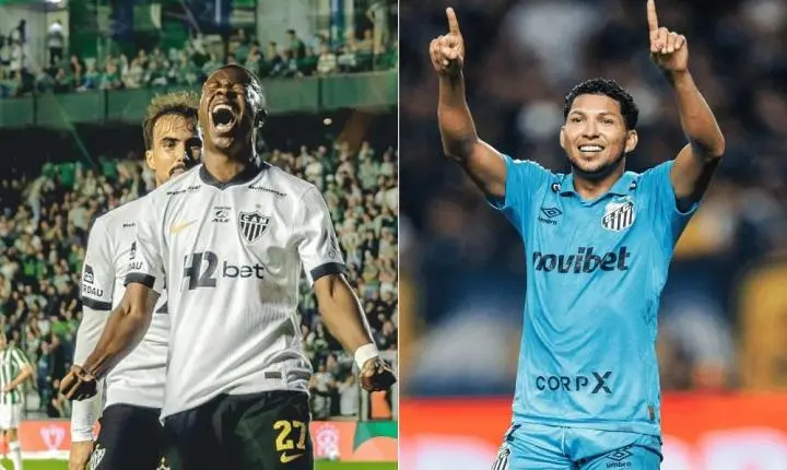 Atlético-MG e Santos avançam na Copa Betano do Brasil