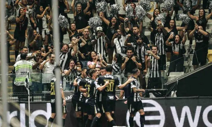 Atlético-MG empata com o Red Bull Bragantino na Arena MRV e avança às quartas da Sul-Americana