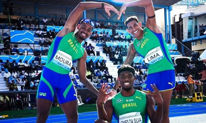 Atletismo Brasil classifica o 4x400 m masculino para o Mundial de Pequim-2027