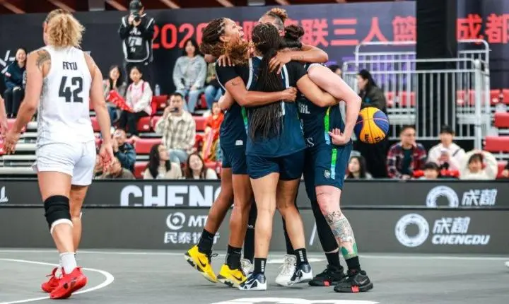 Brasil encerra participação no primeiro Women’s Series 3x3 em Chengdu com experiência internacional