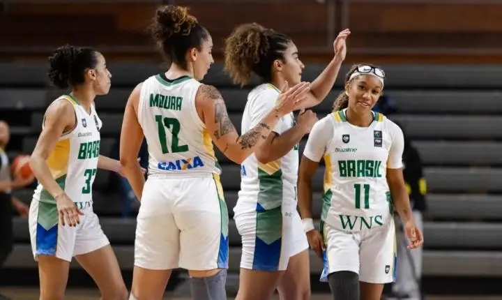 Brasil vence a Colômbia e conquista o bronze no Classificatório Sul-Americano da AmeriCupW