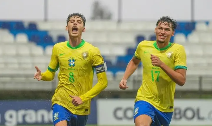 Brasil vence Venezuela e segue com 100% de aproveitamento no Sul-Americano Sub-17