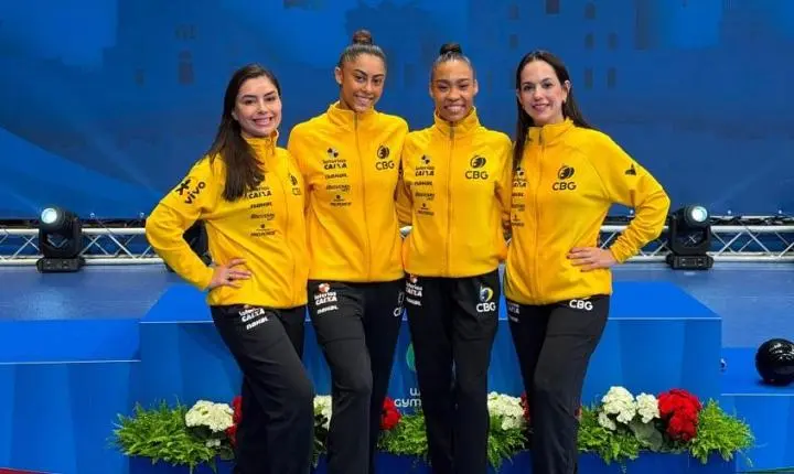 Brasileiras competem na etapa de Milão da Copa do Mundo de GR