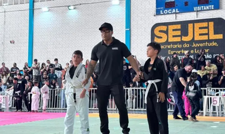 Campeonato de Jiu-Jitsu reúne 220 atletas em Ribeirão Pires e consagra equipes da região
