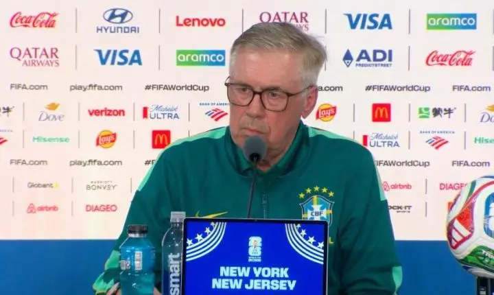 Carlo Ancelotti projeta estreia do Brasil na Copa do Mundo e avalia tática, bola parada e situação de Neymar