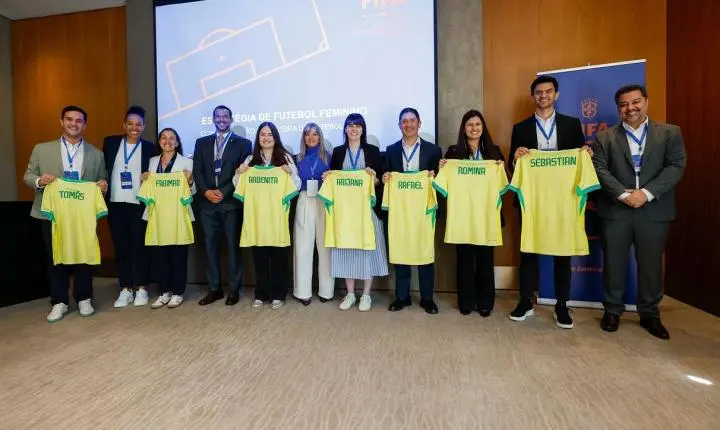 CBF desenvolve, com apoio da FIFA, estratégia para impulsionar futebol feminino no país
