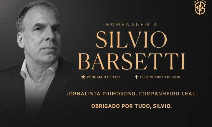 CBF lamenta falecimento de Silvio Barsetti, coordenador de comunicação da entidade