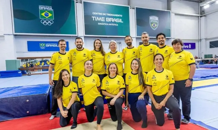 CBG, com suporte do COB, fortalece modelo integrado e consolida metodologia multidisciplinar na Ginástica Artística