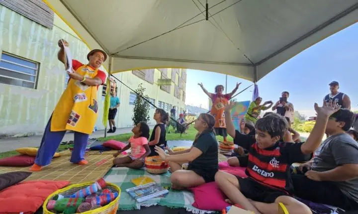 Circuito Sesc movimenta o Parque Oriental e reúne famílias em Ribeirão Pires