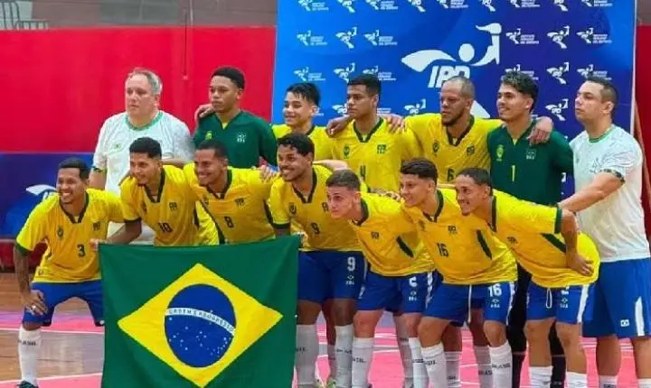 Com três gols de Breninho, Brasil bate o Chile na estreia dos FISU America Games
